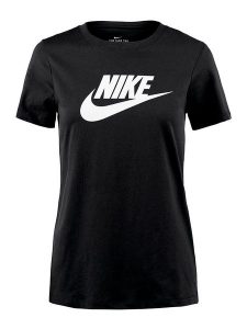 Nike Koszulka w kolorze czarnym rozmiar: XS. Czarne bluzki Nike, xs, bez wzorów, z bawełny, bez kołnierzyka, bez ramiączek. Za 87,81 zł.