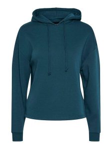 Pieces Bluza "Chilli" w kolorze niebieskim rozmiar: S. Niebieskie bluzy Pieces, s, bez wzorów, z kapturem. Za 83,42 zł.