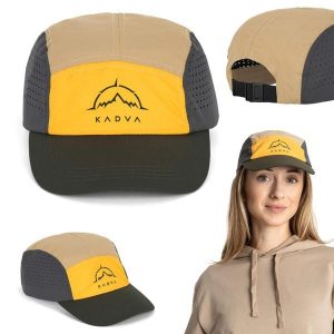 Czapka z daszkiem KADVA Hiker Cap. Niebieskie czapki KADVA, bez wzorów, sportowe. Za 79,99 zł.