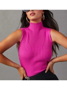 Milan Kiss Top w kolorze różowym rozmiar: XL. Różowe topy Milan Kiss, xl, bez wzorów, bez kołnierzyka, bez ramiączek. Za 104,99 zł.