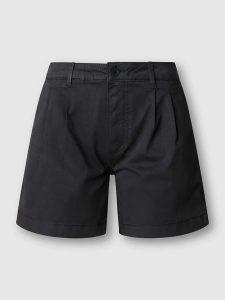 Pepe Jeans Szorty "Vania" w kolorze czarnym rozmiar: W26. Czarne szorty Pepe Jeans, z aplikacjami, z jeansu. Za 126,99 zł.