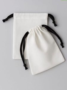 Samimi Worki (10 szt.) w kolorze biało-czarnym - 20 x 15 cm rozmiar: onesize. Białe shopper bag Samimi, bez wzorów, z bawełny, bez dodatków. Za 169,67 zł.