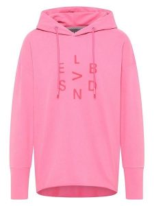 ELBSAND Bluza "Dana" w kolorze różowym rozmiar: S. Różowe bluzy ELBSAND, s, bez wzorów, z kapturem. Za 162,87 zł.
