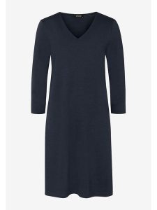 More & More Sukienka w kolorze granatowym rozmiar: 36. Niebieskie sukienki More & More, na co dzień, bez wzorów, bez kołnierzyka, bez ramiączek, midi, proste. Za 140,95 zł.