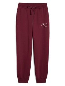 Puma Spodnie dresowe w kolorze czerwonym rozmiar: M. Czerwone spodnie dresowe Puma, m, bez wzorów, z dresówki. Za 135,81 zł.