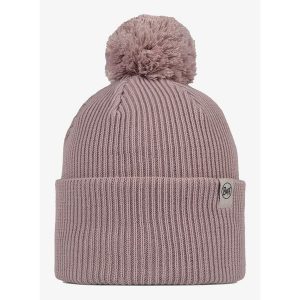 Czapka zimowa Buff Renvi - rosewood. Czerwone czapki Buff, bez wzorów, sportowe. W wyprzedaży za 97,44 zł.