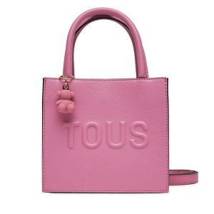 Torebka TOUS. Czerwone torebki klasyczne Tous, bez wzorów, bez dodatków. Za 389,99 zł.