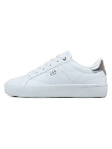 GAP Sneakersy "Tyler" w kolorze białym rozmiar: 39. Białe trampki GAP, bez wzorów, bez zapięcia. Za 140,53 zł.