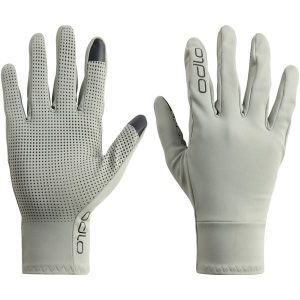 Rękawice Odlo Gloves full finger MULTISPORT LIGHT. Szare rękawiczki ODLO, bez wzorów. Za 169,99 zł.