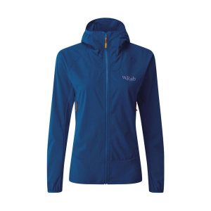 Kurtka softshell damska Rab Borealis. Szare kurtki RAB, l, bez wzorów, z softshellu, bez kaptura. Za 469,99 zł.