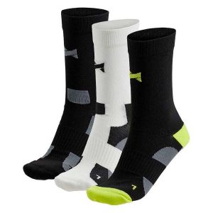Skarpety kolarskie Xtreme Crew, 3 par, Multi Czarne. Czarne skarpetki XTREME SOCKSWEAR, bez wzorów. Za 133,99 zł.