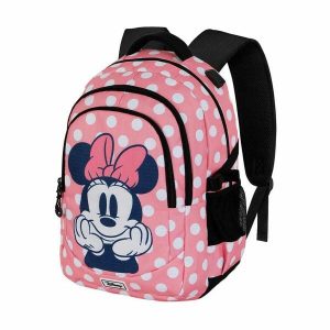 Plecak szkolny Minnie Mouse Karactermania 32 L. Czerwone plecaki Disney. Za 228,35 zł.