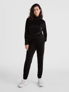 O'Neill Spodnie dresowe "Velour" w kolorze czarnym rozmiar: XL. Czarne spodnie dresowe O'Neill, xl, bez wzorów, z dresówki. Za 105,14 zł.