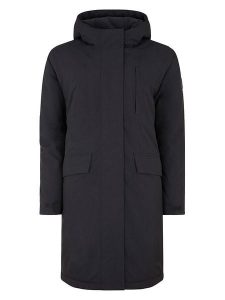 Elkline Parka zimowa "Berlin" w kolorze czarnym rozmiar: 48. Czarne kurtki Elkline, na zimę, m, bez wzorów, z puchu, bez kaptura. Za 386,32 zł.