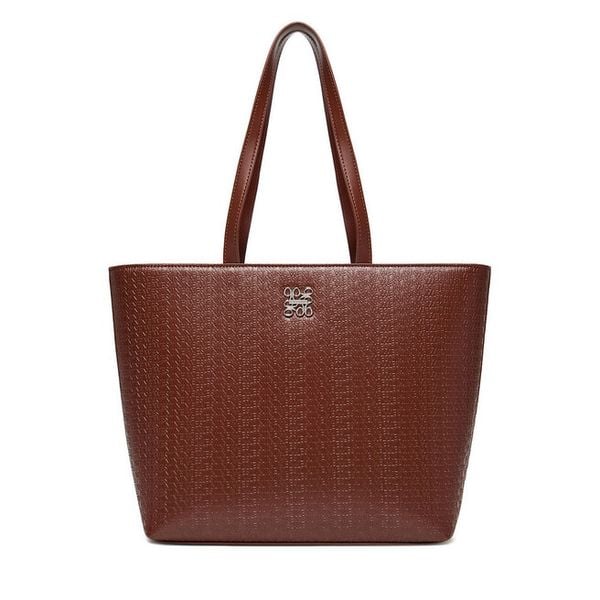 Torebka Nine West. Brązowe shopper bag Nine West, bez wzorów, bez dodatków. Za 219,99 zł.