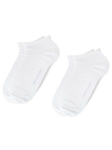 Tommy Hilfiger Skarpety krótkie 343024001 Biały. Białe skarpetki TOMMY HILFIGER, bez wzorów, z materiału. Za 59,99 zł.