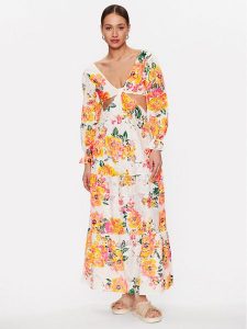 Maaji Sukienka letnia 2073CLD001 Kolorowy Regular Fit. Kombinezony Maaji, na lato, m, bez wzorów, z bawełny, bez kołnierzyka, bez ramiączek. Za 499,99 zł.