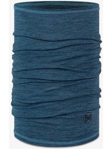 Buff Wełniany szal-koło w kolorze niebieskim rozmiar: onesize. Niebieskie szaliki Buff, bez wzorów, z materiału. Za 109,78 zł.