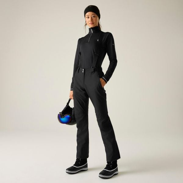 Spodnie narciarskie dla kobiet Dare 2B Diminish. Czarne spodnie sportowe Dare 2b, na zimę, bez wzorów, narciarskie. W wyprzedaży za 199,99 zł.