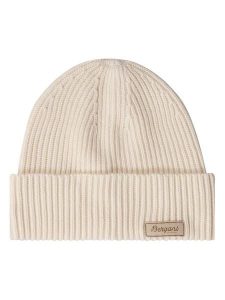 Bergans Czapka beanie w kolorze beżowym rozmiar: onesize. Brązowe czapki Bergans, bez wzorów, prążkowane. Za 143,56 zł.