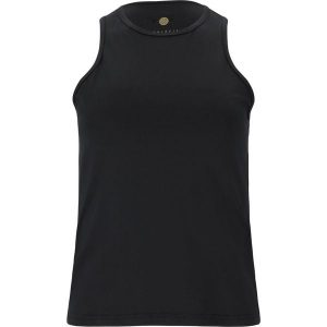 Damski tank top Athlecia Almi. Czarne topy ENDURANCE, bez wzorów, sportowe, bez kołnierzyka, bez ramiączek. Za 140,00 zł.