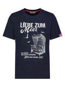 Eight2Nine Koszulka w kolorze granatowym rozmiar: XL. Niebieskie bluzki Eight2Nine, xl, bez wzorów, z bawełny, bez kołnierzyka, bez ramiączek. Za 43,99 zł.