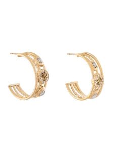 Guess Kolczyki JUBE0 5236JW Złoty. Żółte kolczyki Guess, metalowe. Za 179,99 zł.
