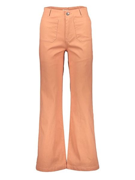 Roxy Dżinsy - Flare fit - w kolorze pomarańczowym rozmiar: W29. Pomarańczowe jeansy Roxy, bez wzorów. Za 114,45 zł.