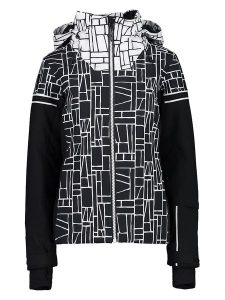 Cmp Kurtka narciarska w kolorze czarno-białym rozmiar: 48. Czarne kurtki sportowe CMP, bez wzorów, z tkaniny, bez kaptura, narciarskie. Za 213,69 zł.