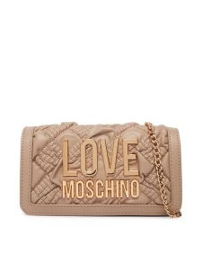 LOVE MOSCHINO Torebka JC5603PP1PL1010A Beżowy. Brązowe torebki klasyczne LOVE MOSCHINO, bez wzorów, ze skóry, bez dodatków. Za 699,99 zł.