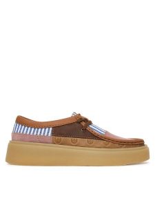 Clarks Półbuty Torview W 26186493 Kolorowy. Półbuty Clarks, bez wzorów, z materiału, bez obcasa, na płaskiej podeszwie, bez zapięcia. Za 435,99 zł.