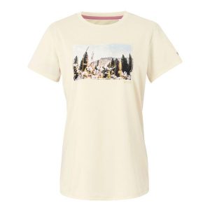 Koszulka Damska Fingal IX Sceneria. Brązowe bluzki Regatta, xl, bez wzorów, sportowe, bez kołnierzyka, bez ramiączek. Za 38,99 zł.