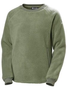 Helly Hansen Bluza polarowa "Escape Teddy" w kolorze khaki rozmiar: L. Brązowe bluzy Helly Hansen, l, bez wzorów, z polaru, bez kaptura. Za 175,67 zł.