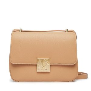 Torebka Armani Exchange. Brązowe torebki klasyczne Armani Exchange, bez wzorów, bez dodatków. Za 599,99 zł.