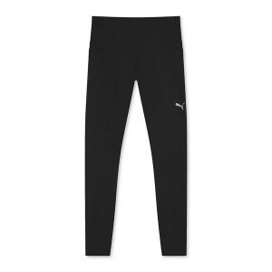 Legginsy treningowe damskie Puma TRAINING HW POCKET 68951701. Czarne legginsy Puma, bez wzorów, z elastanu, z podwyższonym stanem. Za 155,71 zł.