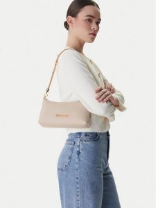 LOVE MOSCHINO Torebka JC4143PP1OLX0110 Écru. Białe torebki klasyczne LOVE MOSCHINO, bez wzorów, ze skóry, bez dodatków. Za 673,99 zł.