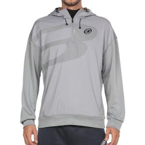 Sudadera Bullpadel Jubon. Szare kurtki BULLPADEL, bez wzorów, bez kaptura. W wyprzedaży za 244,95 zł.
