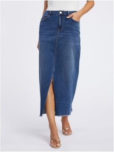 Orsay Spódnica w kolorze granatowym rozmiar: 40. Niebieskie spódnice Orsay, na co dzień, bez wzorów, klasyczne, midi. Za 86,99 zł.