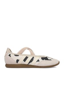 Adidas Baleriny CEO-BARREDA MARY JANE KI2755 Kremowy. Białe balerinki ADIDAS, bez wzorów, ze skóry, bez obcasa, bez zapięcia. Za 279,99 zł.