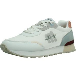 Buty MTNG 60908M Biały. Białe buty trekkingowe mtng, z syntetyku, bez zapięcia. Za 192,99 zł.