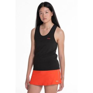 Nox Team Fit Tank Top. Czarne topy NOX, bez wzorów, sportowe, bez kołnierzyka, bez ramiączek. Za 123,40 zł.