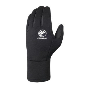 Rękawiczki sportowe unisex Chiba Polarfleece. Czarne rękawiczki CHIBA, na zimę, bez wzorów. Za 131,00 zł.