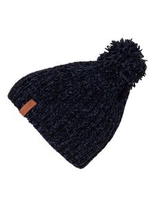 Protest Czapka "Snug" w kolorze granatowym rozmiar: 57 cm. Niebieskie czapki Protest, bez wzorów, ze splotem. Za 69,25 zł.