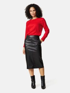 Gerry Weber Spódnica w kolorze czarnym rozmiar: 42. Czarne spódnice Gerry Weber, bez wzorów, midi. Za 140,53 zł.