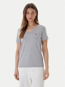 Calvin Klein Jeans T-Shirt Archive LV047B205G Szary Regular Fit. Szare t-shirty Calvin Klein Jeans, m, bez wzorów, z bawełny, bez kołnierzyka, bez ramiączek. Za 149,99 zł.