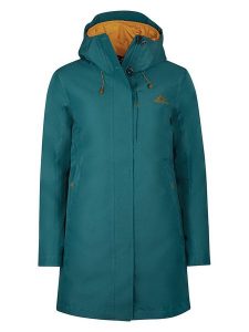 Westfjord Parka 3w1 "Skogafoss" w kolorze turkusowo-jasnobrązowym rozmiar: XL. Brązowe płaszcze Westfjord, m, bez wzorów, z poliamidu, bez kaptura. Za 437,17 zł.
