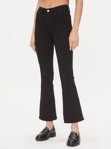 Vila Jeansy 14085688 Czarny Bootcut Fit. Czarne jeansy Vila, bez wzorów, z bawełny. Za 229,99 zł.