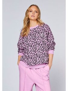 Chiemsee Bluza w kolorze jasnoróżowo-czarnym rozmiar: S. Różowe bluzy Chiemsee, s, bez wzorów, z bawełny, bez kaptura. Za 144,95 zł.