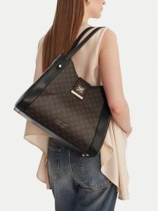 Nine West Torebka CEO-Onira-KY252 Brązowy. Brązowe torebki klasyczne Nine West, bez wzorów, z materiału, bez dodatków. Za 279,99 zł.