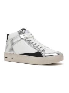 Sixth Sens Sneakersy w kolorze srebrno-białym rozmiar: 36. Białe trampki Sixth Sens, bez wzorów, bez zapięcia. Za 153,71 zł.